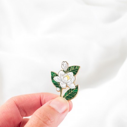 Enamel pin - Magnolia