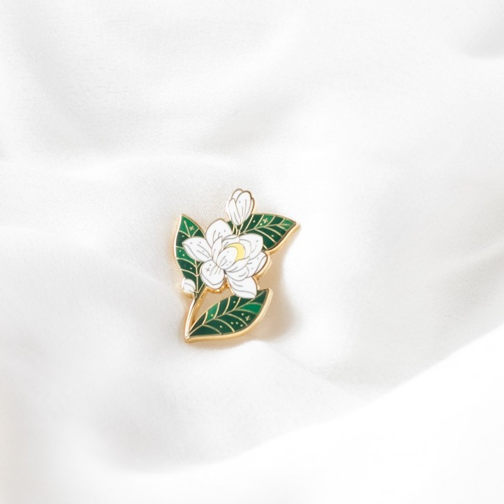 Enamel pin - Magnolia