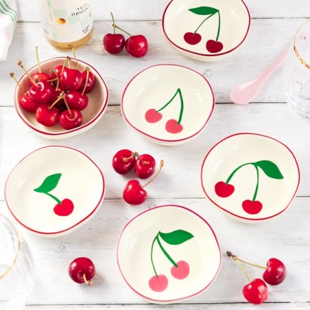 Set de 6 coupelles - Very cherry 