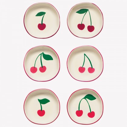 Set de 6 coupelles - Very cherry