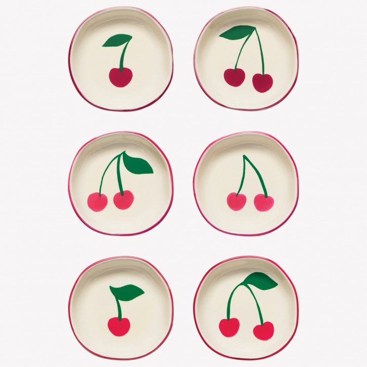 Set de 6 coupelles - Very cherry 