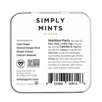 Bonbons Simply mint - Gingembre
