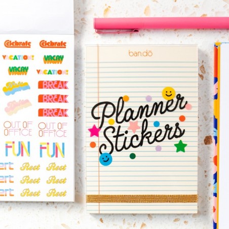 Stickers ban.do pour agenda - Version 1