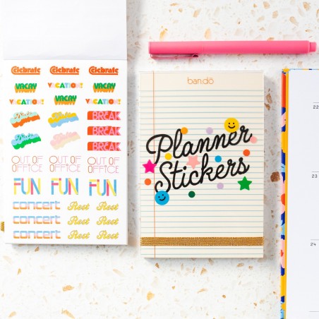 Stickers ban.do pour agenda - Version 1