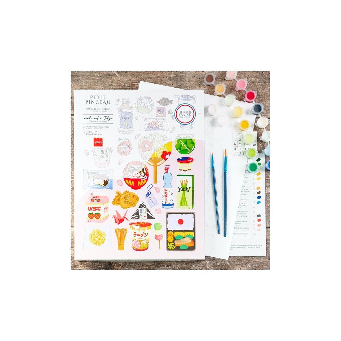 Kit de peinture au numéro - Week-end à Tokyo