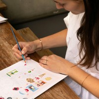 Kit de peinture au numéro - Week-end à Tokyo