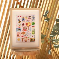 Paint by numbers kit - Week-end à Tokyo