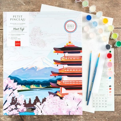 Kit de peinture au numéro - Mont Fuji
