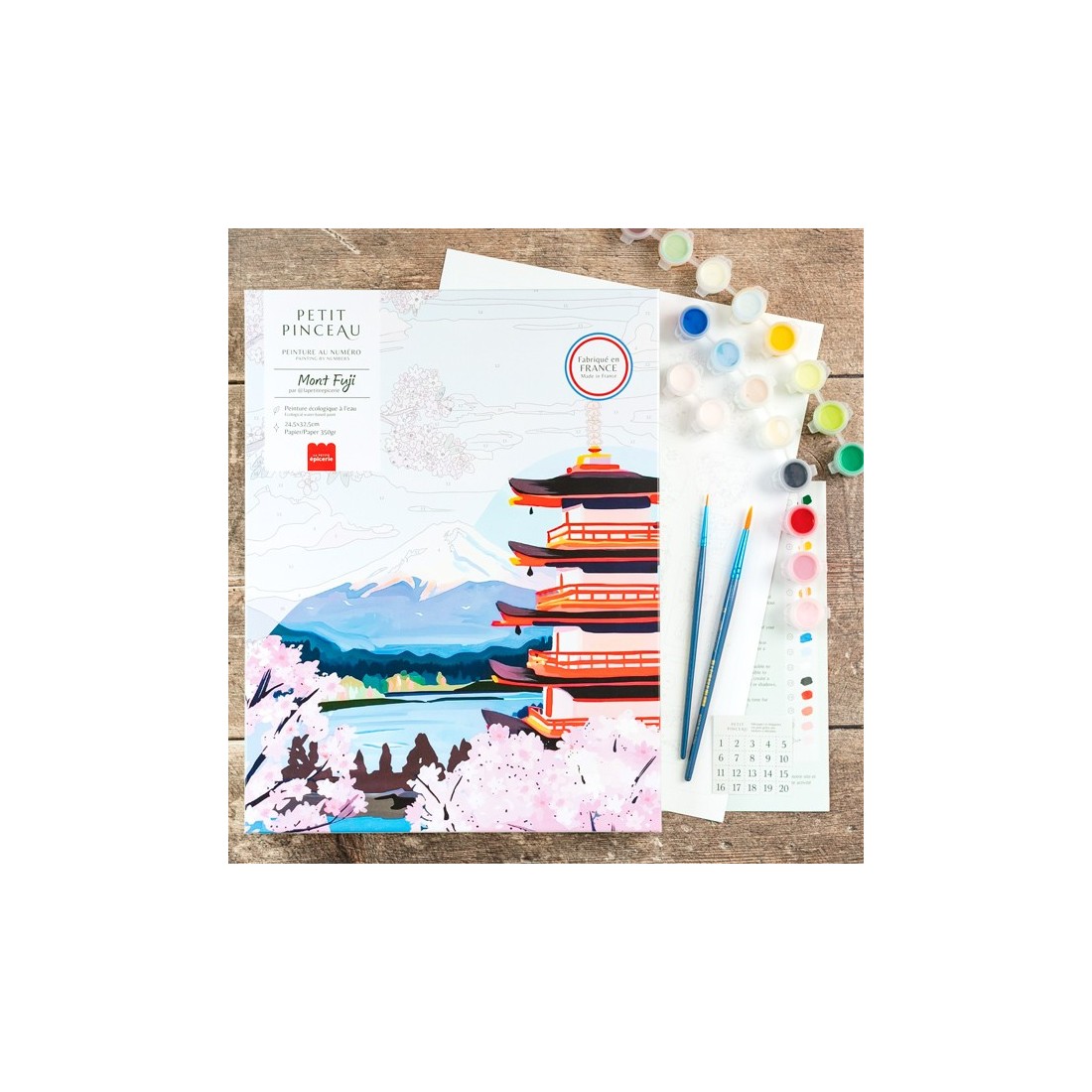 Paint by numbers kit - Mont Fuji