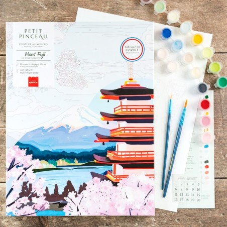 Kit de peinture au numéro - Mont Fuji