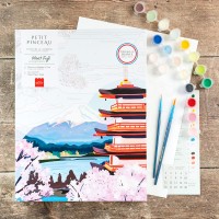 Kit de peinture au numéro - Mont Fuji