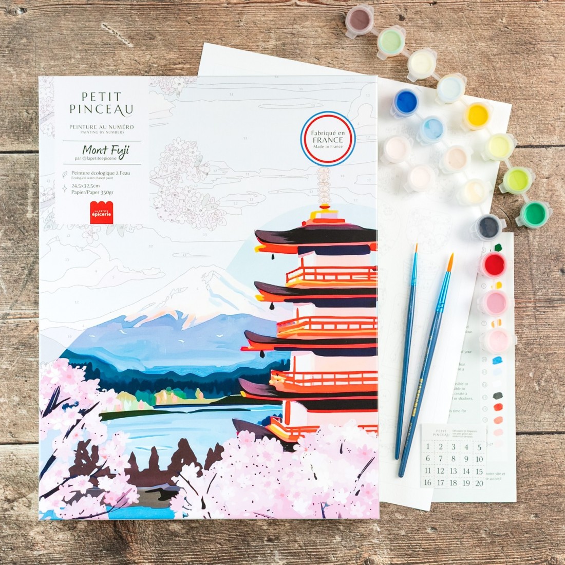 Paint by numbers kit - Mont Fuji