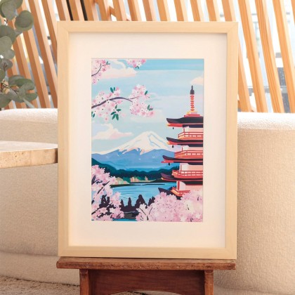 Paint by numbers kit - Mont Fuji