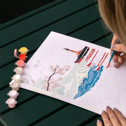 Paint by numbers kit - Mont Fuji