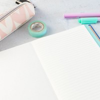 Divider notebook with Ruler
