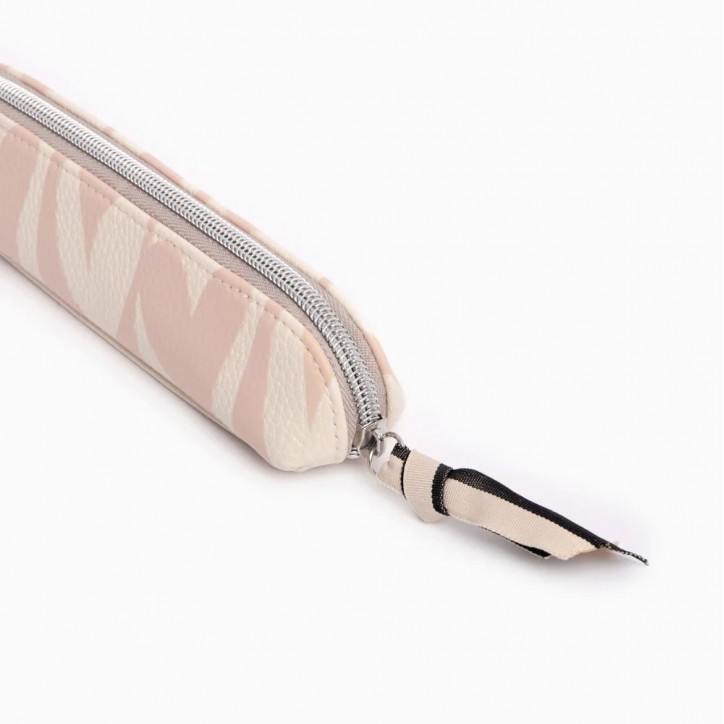 Trousse - Pink checkmate hearts
