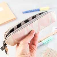 Trousse - Pink checkmate hearts