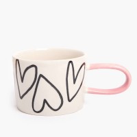 Mug en grès - Big hearts