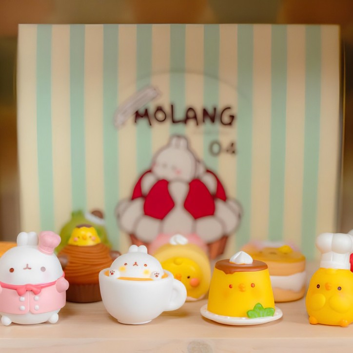Figurine à collectionner - Molang café dessert