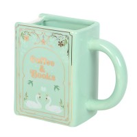 Book shaped mug - Coffee & books