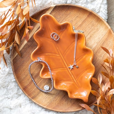 Assiette - Autumn leaf