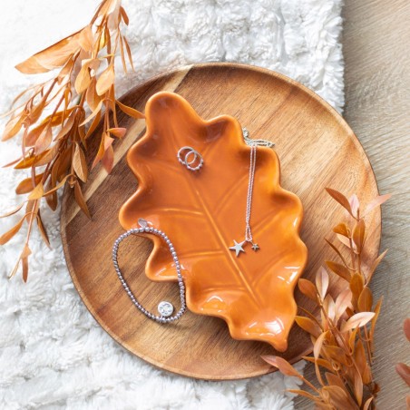 Assiette - Autumn leaf