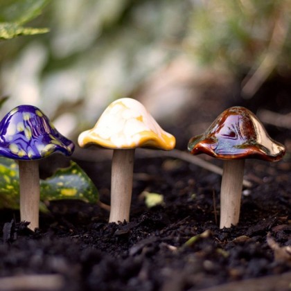 Décoration pour plante - Champignon