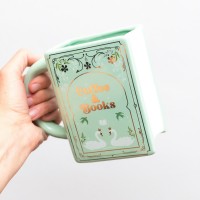 Mug livre - Coffee & books