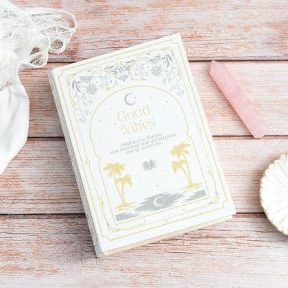 Boîte de rangement livre - Good vibes