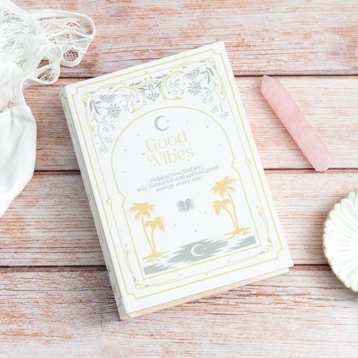 Boîte de rangement livre - Good vibes
