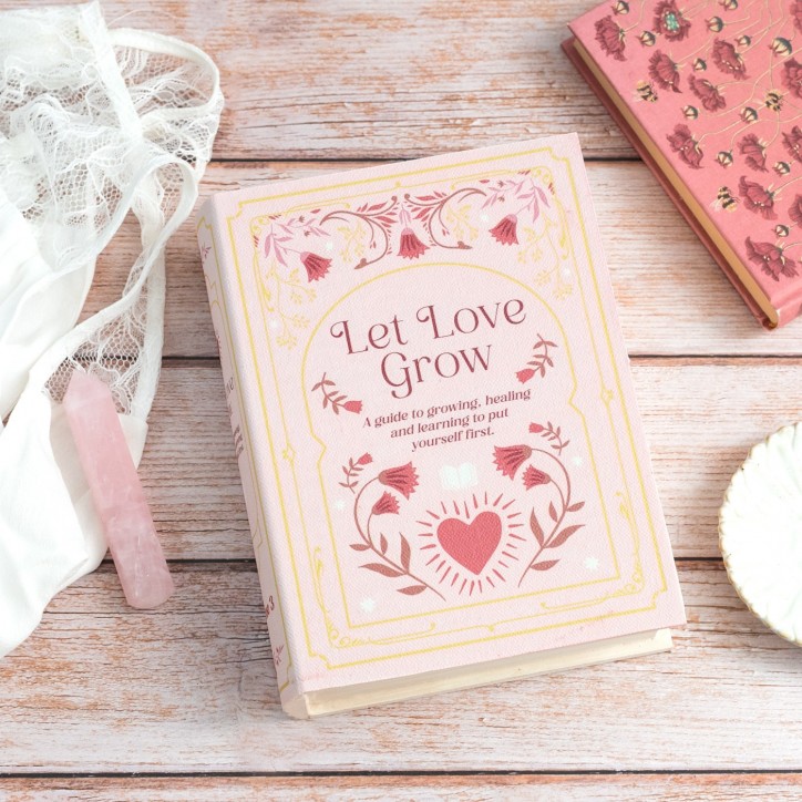 Boîte de rangement livre - Let love grow