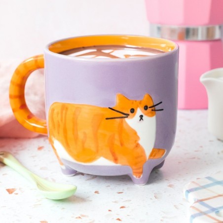 Grand mug - Chat roux