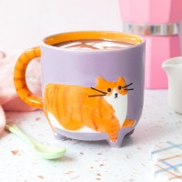 Grand mug - Chat roux