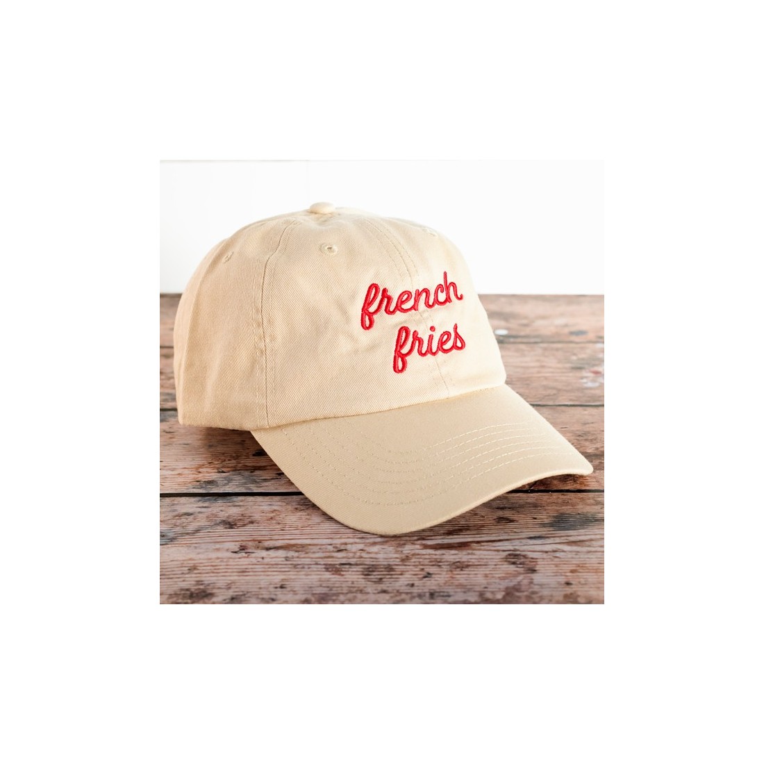 Casquette dad cap - French fries - The Silver Spider