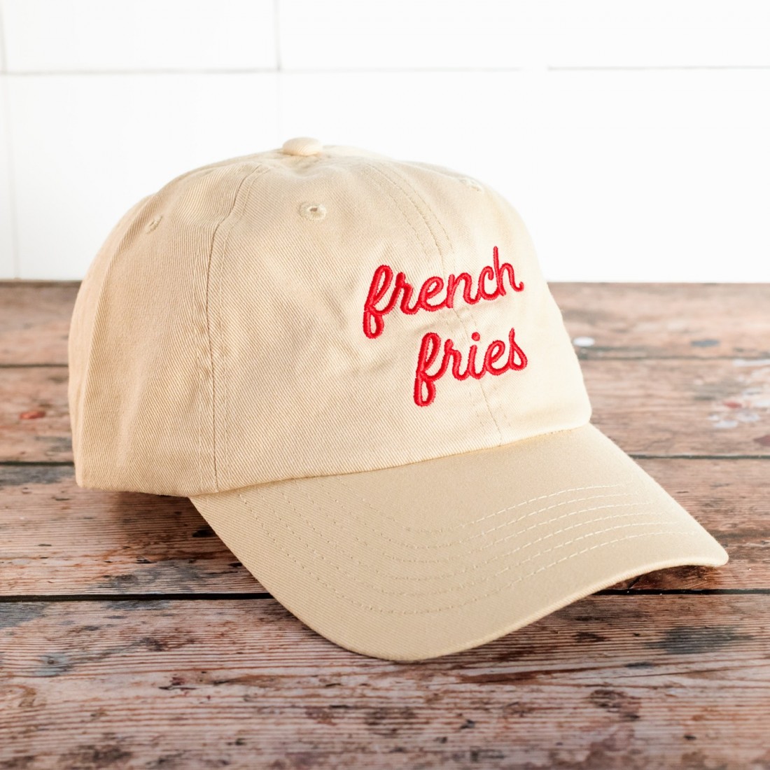 Casquette dad cap - French fries - The Silver Spider