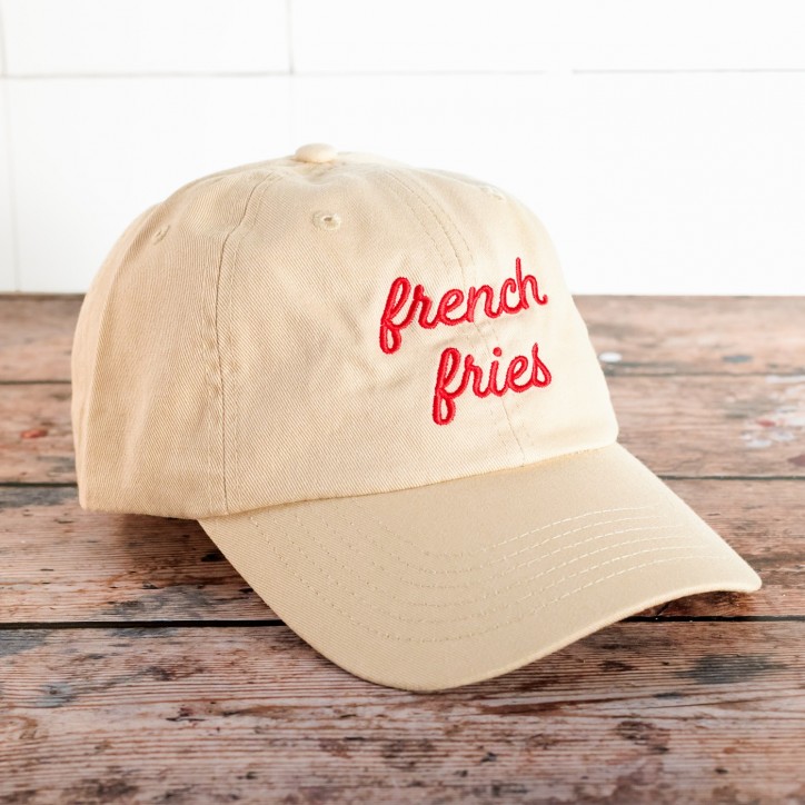 Casquette dad cap - French fries - The Silver Spider