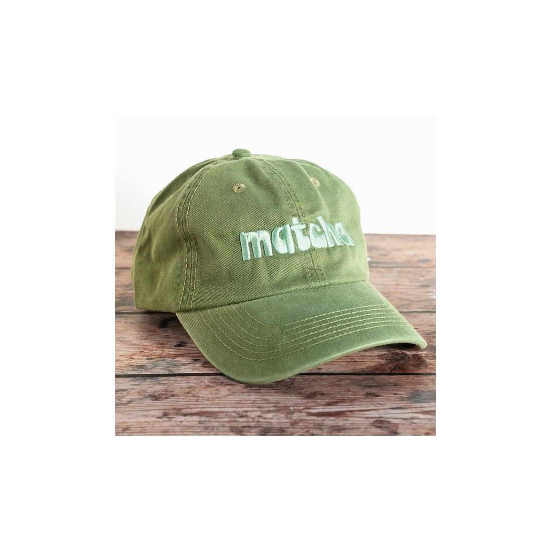 Casquette dad cap - Matcha - The Silver Spider