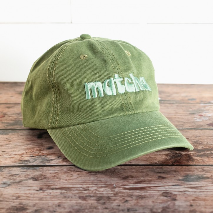 Casquette dad cap - Matcha - The Silver Spider
