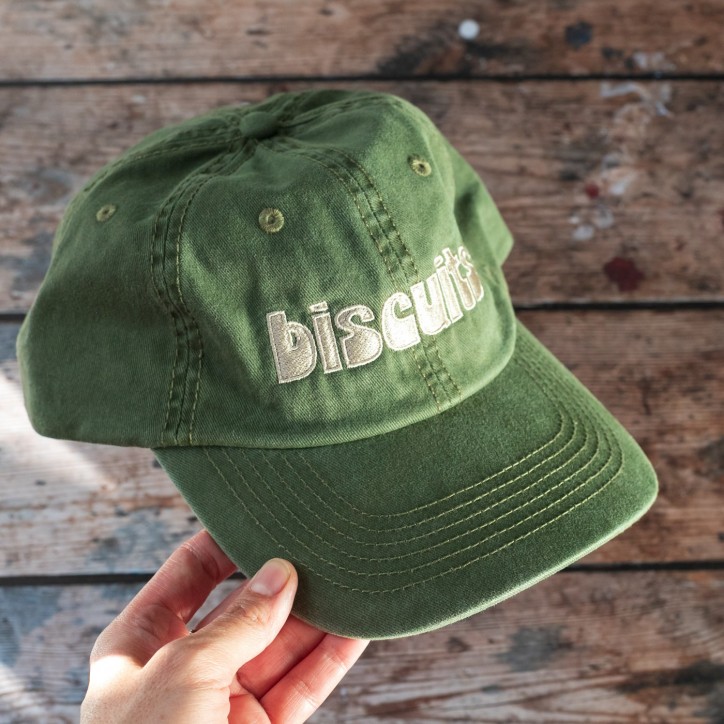 Casquette dad cap - Biscuits - Vue de face