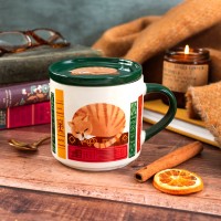 Mug avec couvercle - Book club par Danica - Tasse fermée