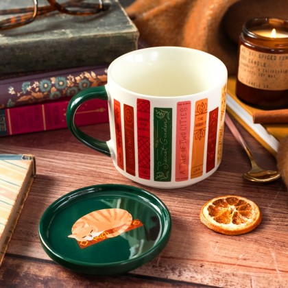 Mug avec couvercle - Book club