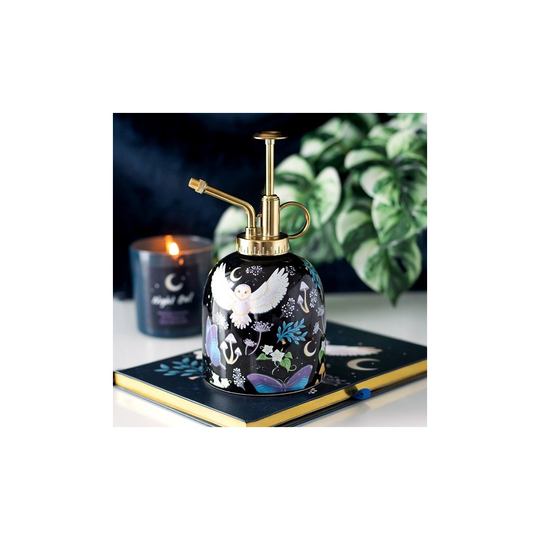 Brumisateur en céramique - Night flight owl