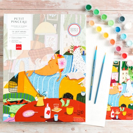 Kit de peinture au numéro The great indoors