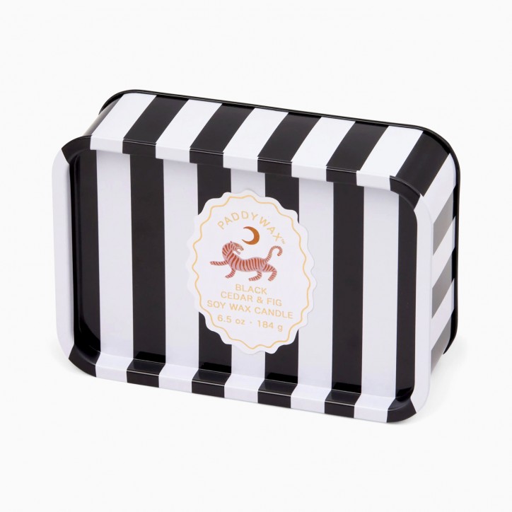 Bougie Black cedar et figue A dopo Boite
