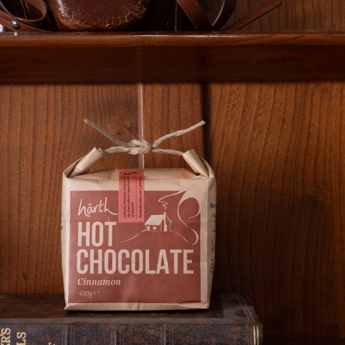Kit de préparation pour chocolat chaud épais et onctueux Harth chocolate à la cannelle