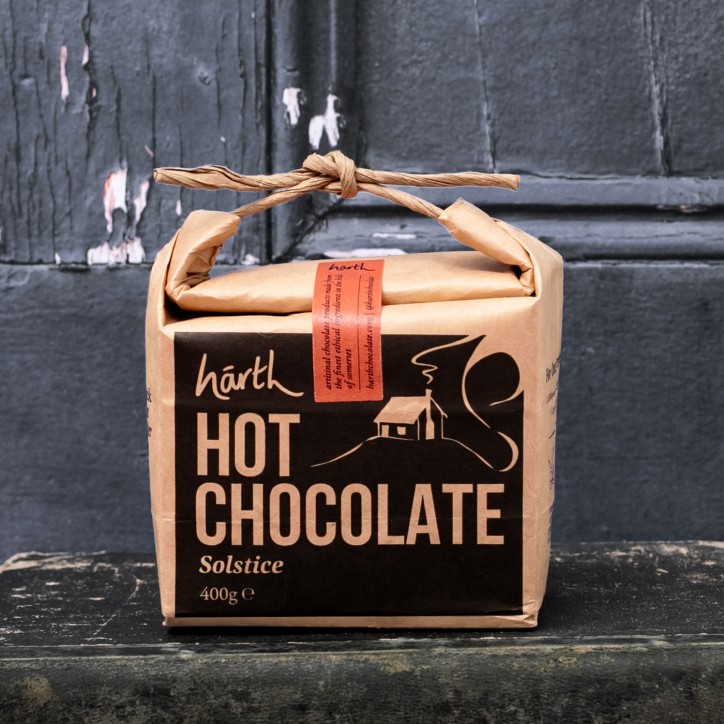 Chocolat chaud épais artisanal Harth chocolate solstice