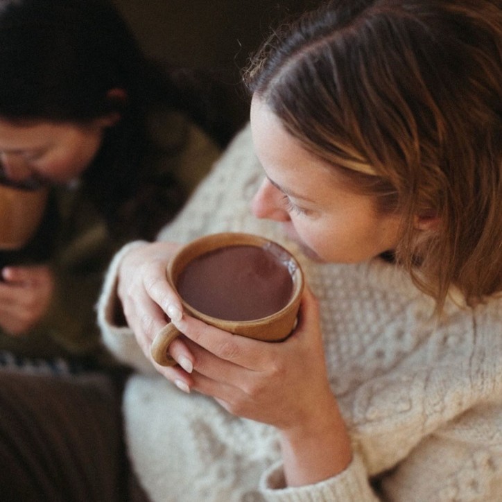 Bol de chocolat chaud épais et onctueux Harth chocolate