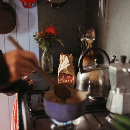 Chocolat chaud épais artisanal - Cannelle
