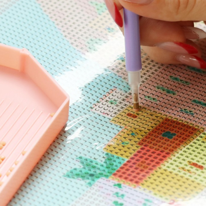 Kit de diamond painting