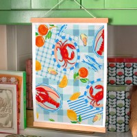 Diamond painting Citrus and lobster
